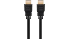 Kabel HDMI™ o bardzo dużej szybkości transmisji z Ethernetem, certyfikowany, 3m, czarny, 58265