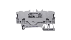 Złączka szynowa 4-przewodowa 1,5mm2 szara 2001-1401 TOPJOBS