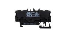 Złączka szynowa 4-przewodowa 1,5mm2 czarna 2001-1405 TOPJOBS