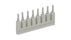 Mostek grzebieniowy 8-torowy 25A jasnoszary 2002-408 TOPJOBS