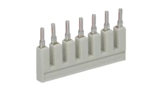 Mostek grzebieniowy 7-torowy 25A jasnoszary 2002-407 TOPJOBS