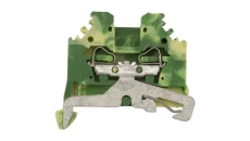 Złączka szynowa ochronna 2,5mm2 żółto-zielona 280-107