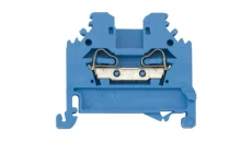 Złączka szynowa 2-przewodowa 2,5mm2 niebieska 280-104