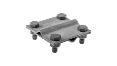 Złącze krzyżowe dwie płytki 4xM8 ocynk ogniowy R.8003