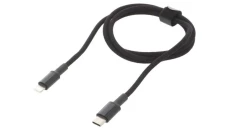 BASEUS Kabel USB 3.0 typ-C / Lightning (wtyk / wtyk) Quick Charge 3.0 Cafule czarny 1m