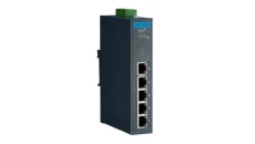 Przemysłowy switch z portami PoE - 1 port gigabitowy (RJ-45), 4 porty gigabit PoE/PoE+, zasilanie 24-48VDC EKI-2705G-1GPI-A