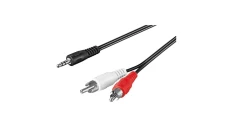 Przewód adapter Jack 3,5mm - 2x RCA 1,5m 50018