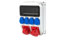 Rozdzielnica budowlana ADAMÓW 2x16A/5P, 4x2P+Z 9036003W