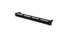 Patch panel UTP kat.6A 24 porty LSA 1U PK051