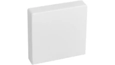 Zakończenie 25x15mm białe ZAK 10807 /10szt./