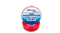 Taśma elektroizolacyjna PCW (19mm x 20m x 0.13mm) czerwona
