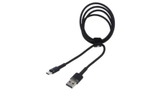 Kabel Baseus Cafule CATKLF-BG1 (USB 2.0 - USB typu C 1m kolor szaro-czarny)