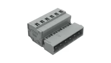 Wtyk MCS-MIDI Classic 6-biegunowy szary raster 5mm 231-606 /50szt./