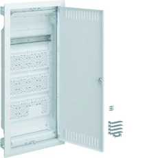 HAGER Rozdzielnica multimedialna podtynkowa 4 rzędy 3x płyta montażowa 1x TH IP30 Volta VU48NWB