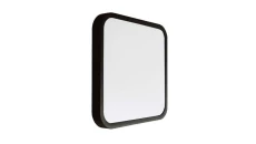 Plafoniera LED 24W 2500lm 6500K IP44 Kwadrat fi295 Mleczny Czarna Ramka 76471