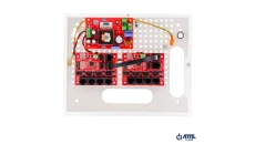 Zestaw do 9 kamer IP switch PoE 9P+1UP w obudowie wewnętrznej ABOX-E, zasilacz 96W