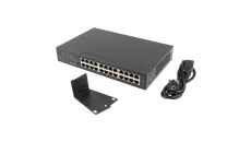 Switch LANBERG 24x 1GB GIGABIT ETHERNET RACK 19 RSGE-24
