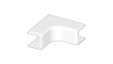 Pokrywa narożna wewnętrzna LHD 17x17mm biała 8675
