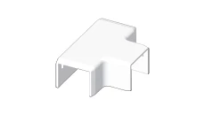 Trójnik 25.2x 20.2mm kremowo-biały LHD 25x20 8914