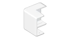 Pokrywa narożna zewnętrzna LHD 50x20mm biała 8996