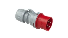 Wtyczka przenośna 32A 4P 400V czerwona IP44 TURBO SHARK 024-6TT
