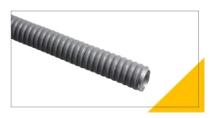 Peszel ochronny metalowy Anaconda Multitite roz.25 26/21,2mm rura karbowana elastyczna FCC w powłoce PVC 1250N UV IP67czarny 25m