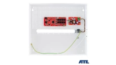 Zestaw do 8 kamer IP switch PoE 8P+2G w obudowie wewnętrznej ABOX-H (miejsce na NVR), zasilacz 96W