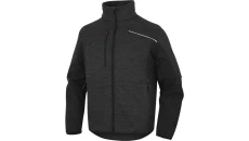 Bluza polar poliester/poliamid NAGOYA2, kolor: szaro-czarny, rozmiar: L / NAGO2GNGT