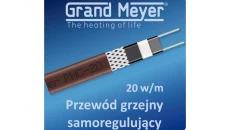 Przewód grzejny samoregulujący PHC-20, 20W/m
