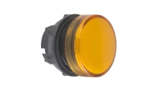Główka lampki sygnalizacyjnej 22mm żółta BA9S ZB5AV05
