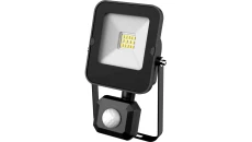 Projektor Naświetlacz LED 10W 1000lm 4000K/neutralna IP44 z czujnikiem ruchu PIR czarny ALFA PIR SMD 10W NW GXLR051