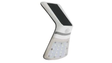 Kinkiet LED solarny 2W 4000K/neutralna IP65 z cz. zmierzchu i ruchu PIR aku. ABS/PC FOX SOLAR PIR 16LED W NW GXSO006