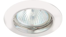 Oczko 50W/12V MR16 IP20 okrągłe stałe aluminiowe białe AXL 5514-W GXPL001