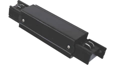 Łącznik szynoprzewodu IP20 3-fazowy czarny TRACK LONG CONNECTOR 4W BLACK GXTR021