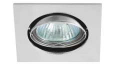 Oczko 50W/12V MR16 IP20 kwadrat ruchome aluminiowe chrom IZZY DT10-Q-C GXPL034