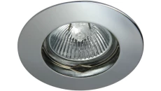 Oczko 50W/12V MR16 IP20 okrągłe stałe aluminiowe chrom DIO DSO2B-C GXPL051