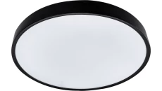 Plafon LED 40W 3200lm 4000K/neutralna IP20 okrągły czarny SAMER Black 40W NW GXLS367