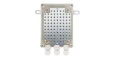 Obudowa zewnętrzna, IP56, 150x110x70mm, dławnice 6xM16