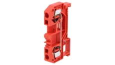 Złączka szynowa 2-przewodowa 4mm2 czerwona 281-903
