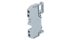Złączka szynowa 2-przewodowa 4mm2 szara 281-901