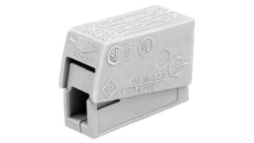 Szybkozłączka oświetleniowa 2x 1-2,5mm2 jasnoszara 224-101 /100szt./