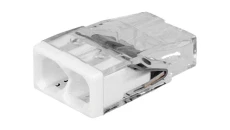Szybkozłączka 2x 0,5-2,5mm2 transparentna 2273-202 /100szt./