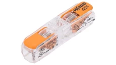 Szybkozłączka przelotowa z dźwignią 2x0,2-4mm2 Inline 221-2411 /60szt./