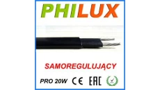 Kabel grzejny samoregulujący PRO 20W/m /mb/