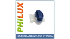 Złączka zaciskowa żelowa / szybkozłączka PHILUX 1-4 mm2 / 3 GEL3