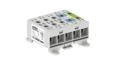 Złączka OTL16-5x szary,niebi, żół-ziel 5x1xAl/Cu 1,5-16mm² 1000V AC/1500V DC Zacisk uniwersalny, montaż DIN i podłoże MAA5016A11